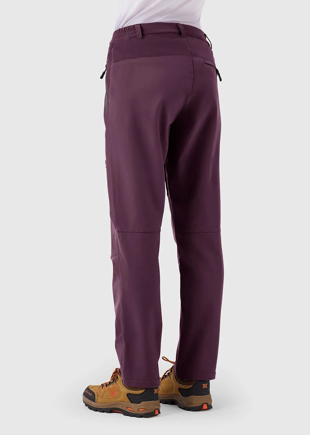 Women's Windproof Fleece Lined Hiking Pants