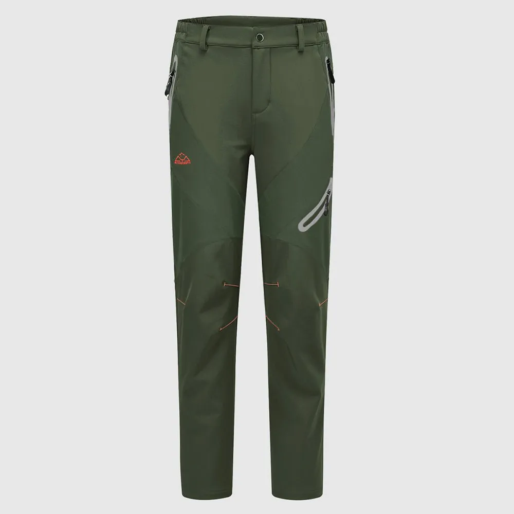 Women's Windproof Fleece Lined Hiking Pants