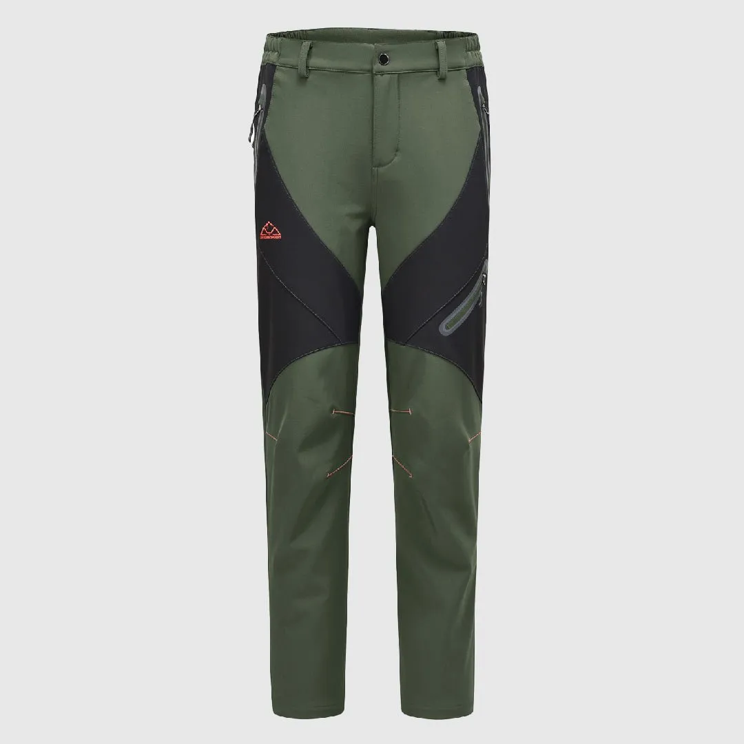 Women's Windproof Fleece Lined Hiking Pants