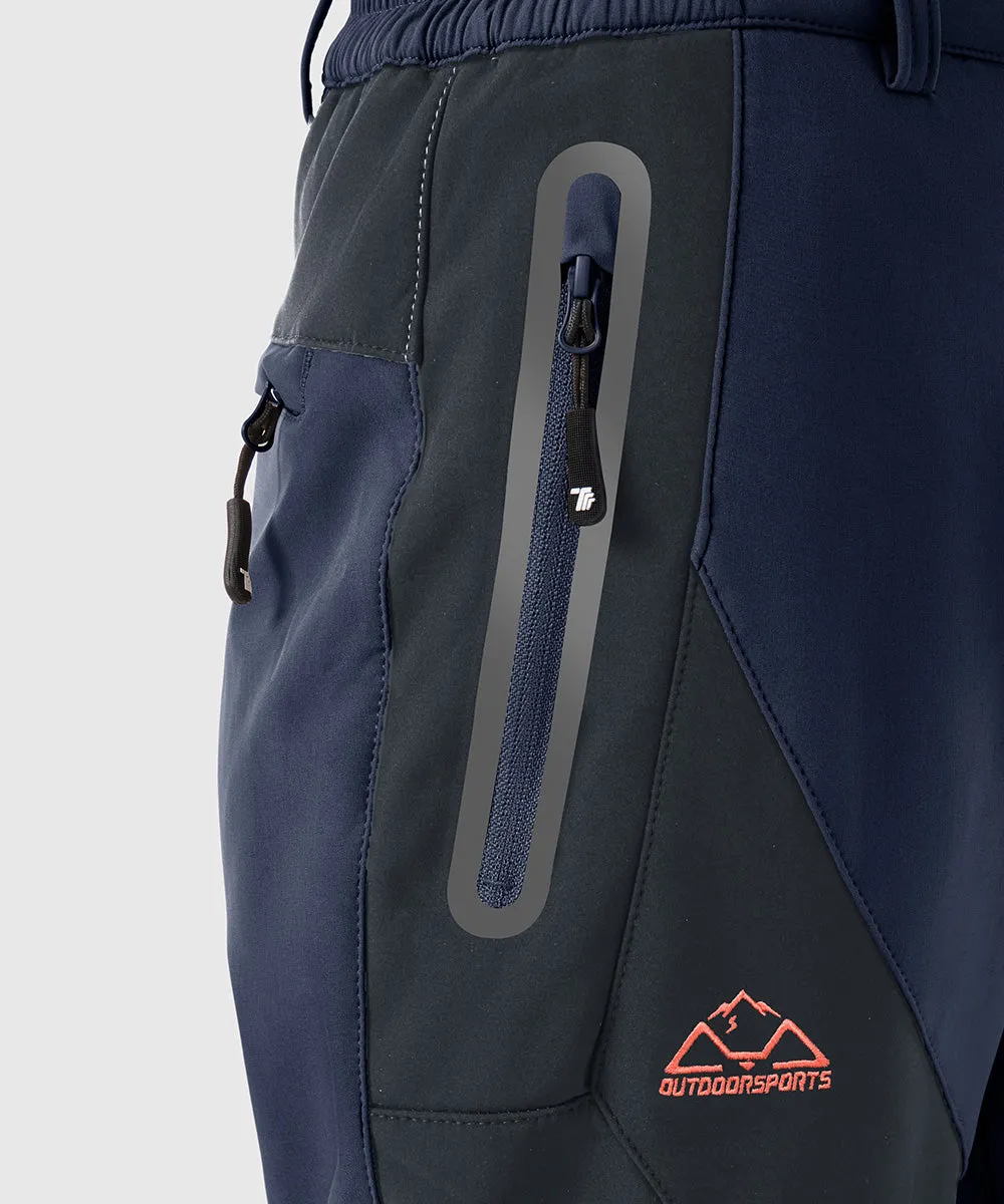 Women's Windproof Fleece Lined Hiking Pants