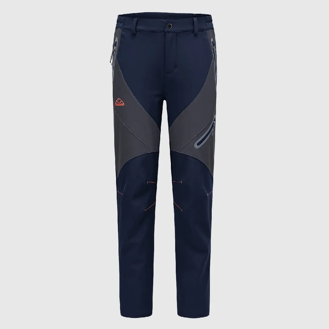 Women's Windproof Fleece Lined Hiking Pants