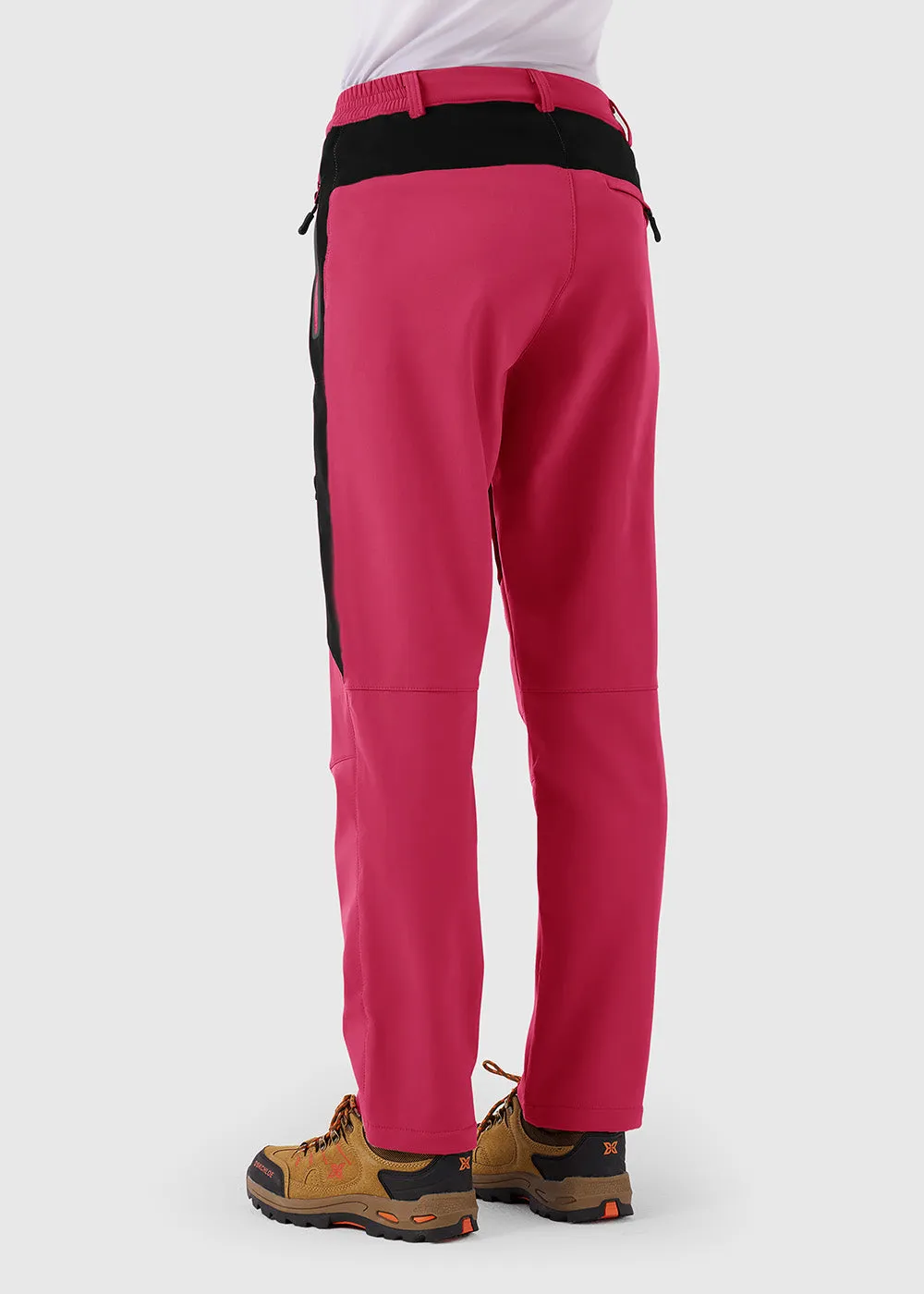 Women's Windproof Fleece Lined Hiking Pants