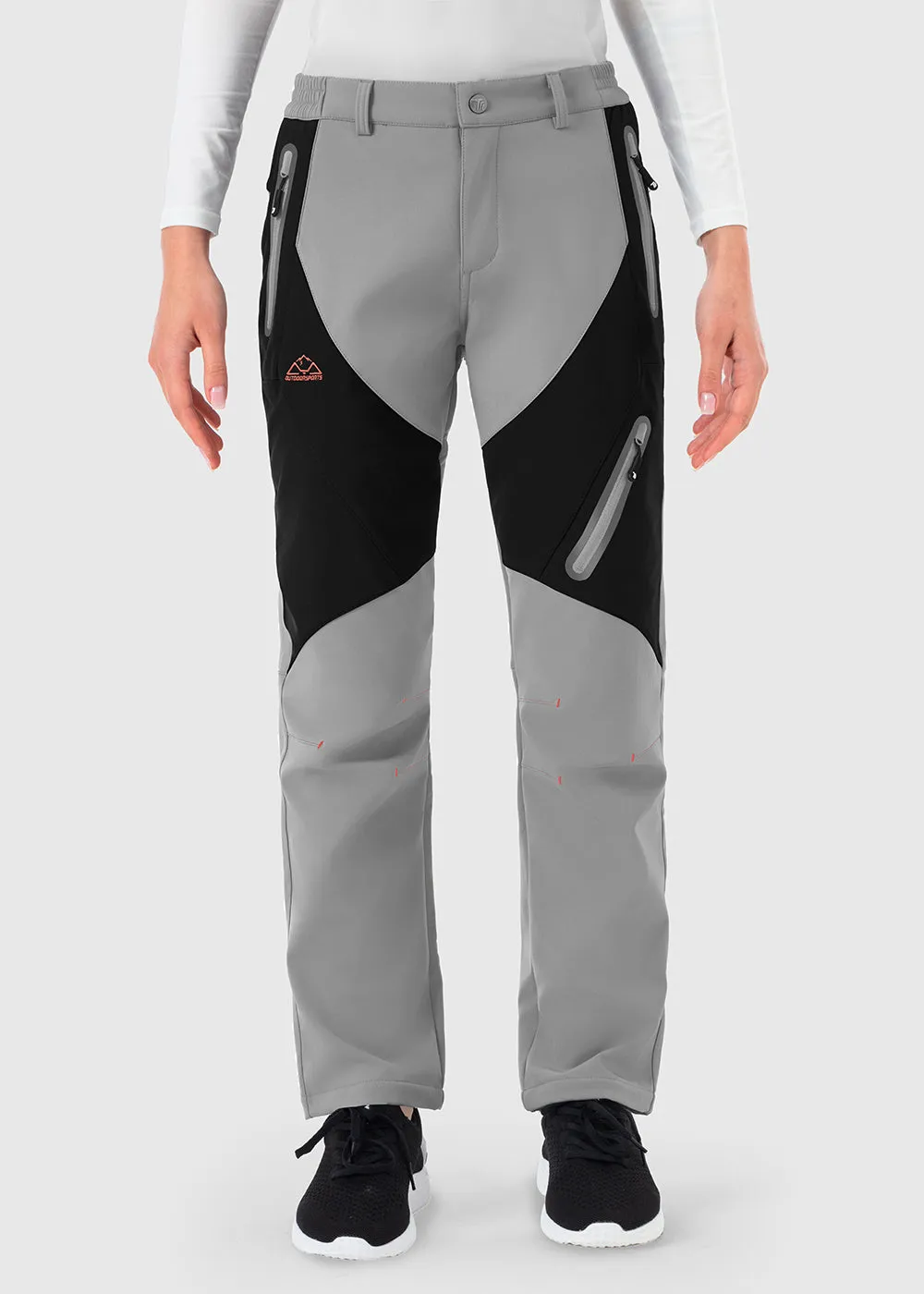 Women's Windproof Fleece Lined Hiking Pants