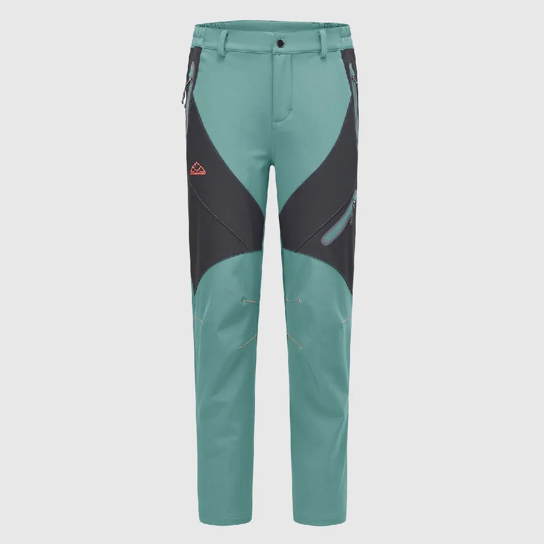 Women's Windproof Fleece Lined Hiking Pants