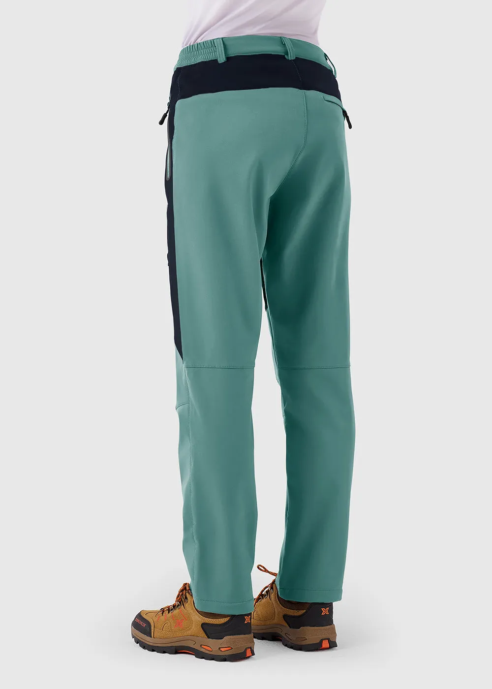 Women's Windproof Fleece Lined Hiking Pants
