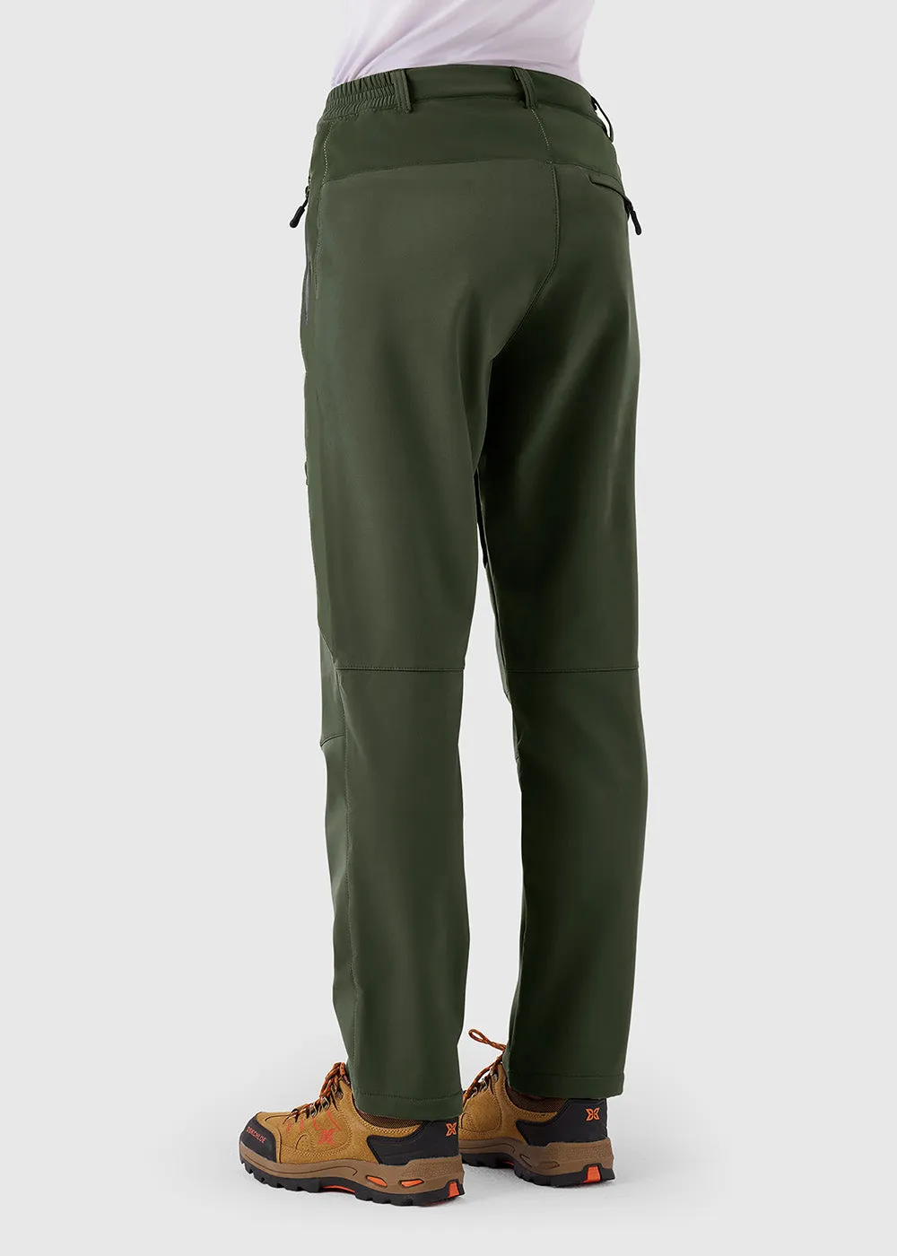 Women's Windproof Fleece Lined Hiking Pants